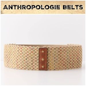 Anthro “Woven Palm Belt”